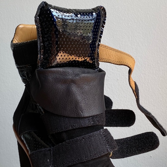 Isabel Marant Black Beckett Sneaker Wedge Heel Size 39 - Picture 10 of 16